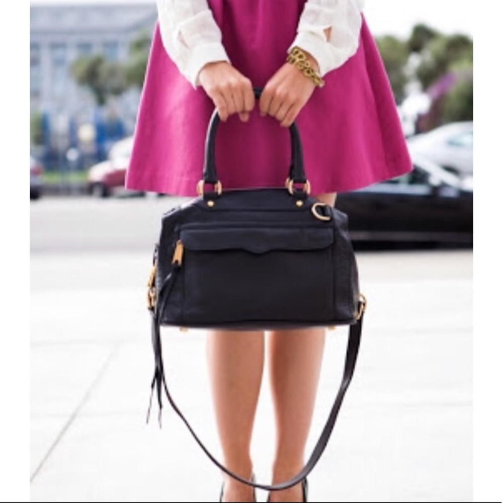 Navy Rebecca Minkoff MAB Morning After Bag